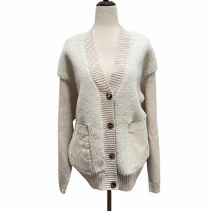 L.F. Markey Moe Ivory Cardigan Size 4